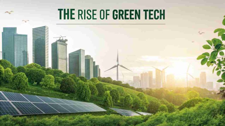 The Rise of Green Tech
